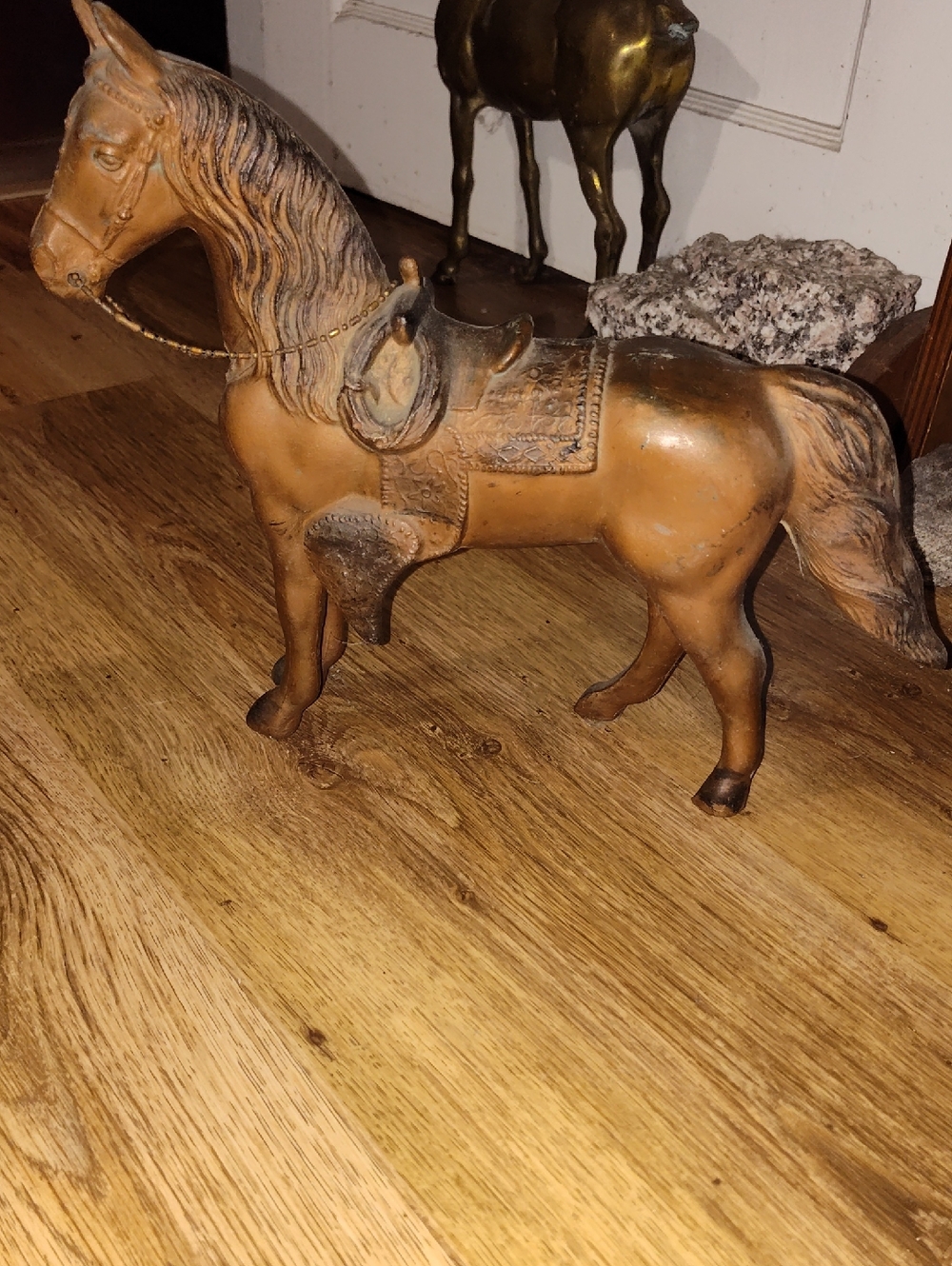 Vintage Clock Horses Set Of Three - Picture 3 of 8